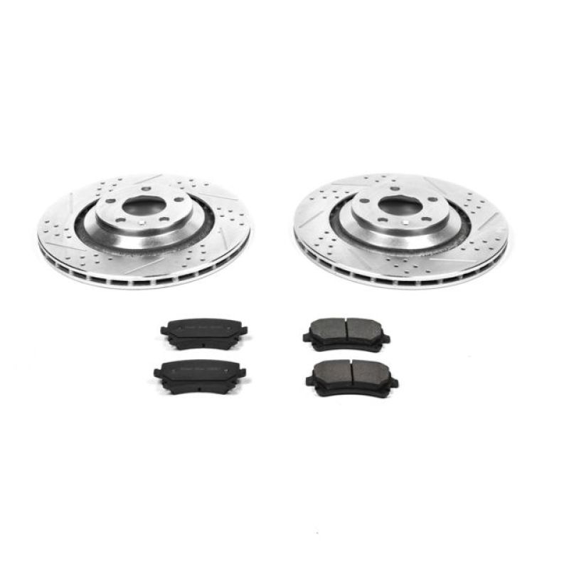 Power Stop 05-11 Audi A6 Quattro Rear Z23 Evolution Sport Brake Kit - K4567