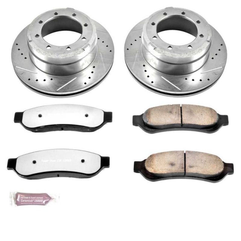 Power Stop 05-10 Ford F-350 Super Duty Rear Z36 Truck & Tow Brake Kit - K4593-36