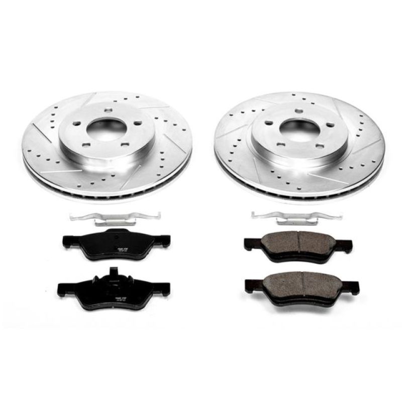 Power Stop 05-10 Ford Escape Front Z23 Evolution Sport Brake Kit - K4580