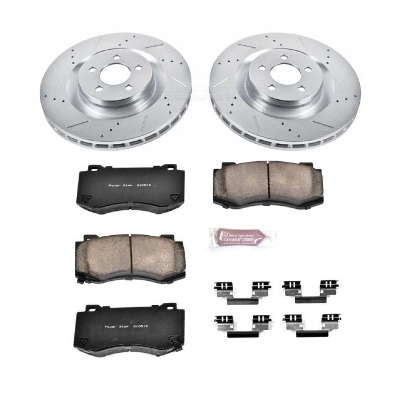 Power Stop 05-10 Chrysler 300 Front Z23 Evolution Sport Brake Kit - K4695