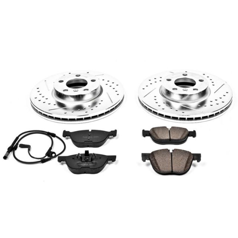 Power Stop 07-10 BMW X5 Front Z23 Evolution Sport Brake Kit - K4693