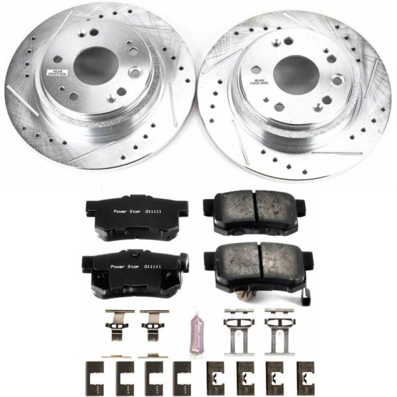 Power Stop 02-04 Acura RL Rear Z23 Evolution Sport Brake Kit - K4989