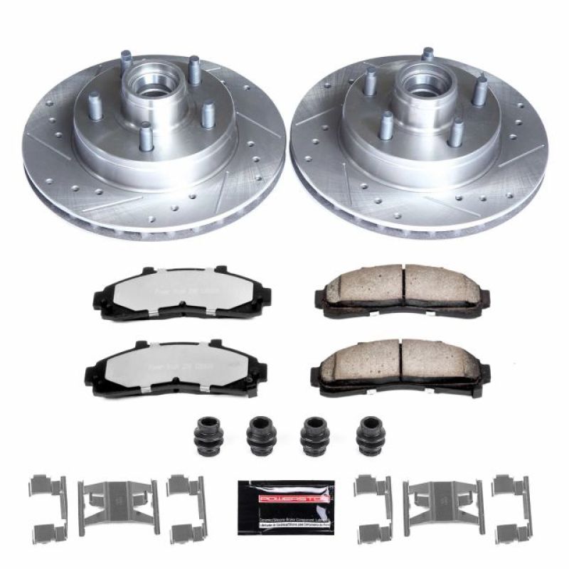 Power Stop 95-97 Ford Ranger Front Z36 Truck & Tow Brake Kit - K5079-36