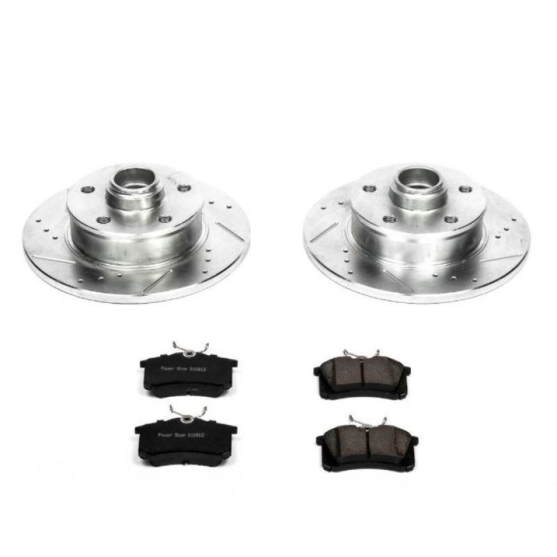 Power Stop 94-99 Volkswagen Golf Rear Z23 Evolution Sport Brake Kit - K512