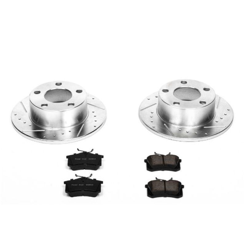 Power Stop 98-04 Audi A6 Rear Z23 Evolution Sport Brake Kit - K515