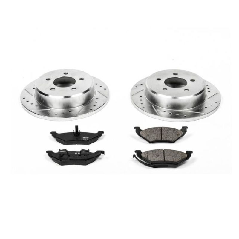 Power Stop 97-99 Chrysler Town & Country Rear Z23 Evolution Sport Brake Kit - K5149