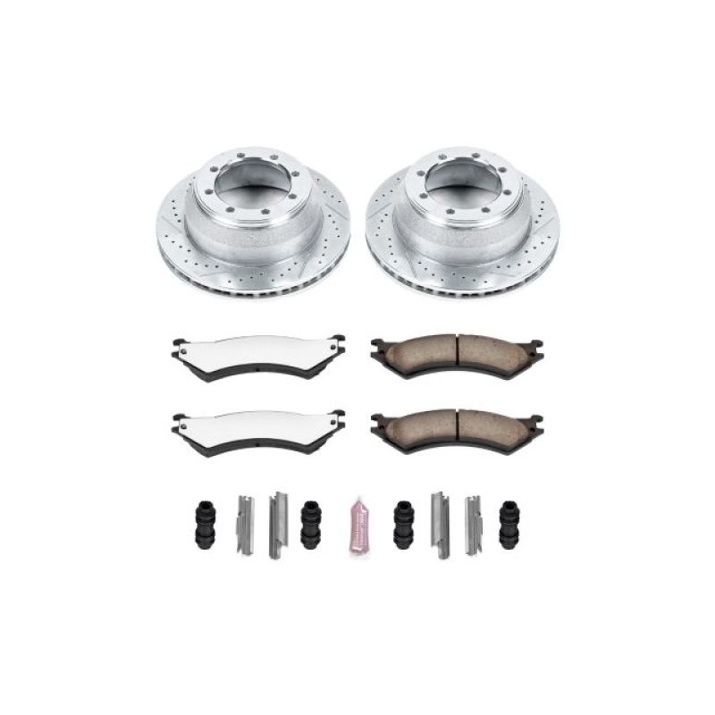 Power Stop 03-05 Ford E-350 Club Wagon Rear Z36 Truck & Tow Brake Kit - K5204-36