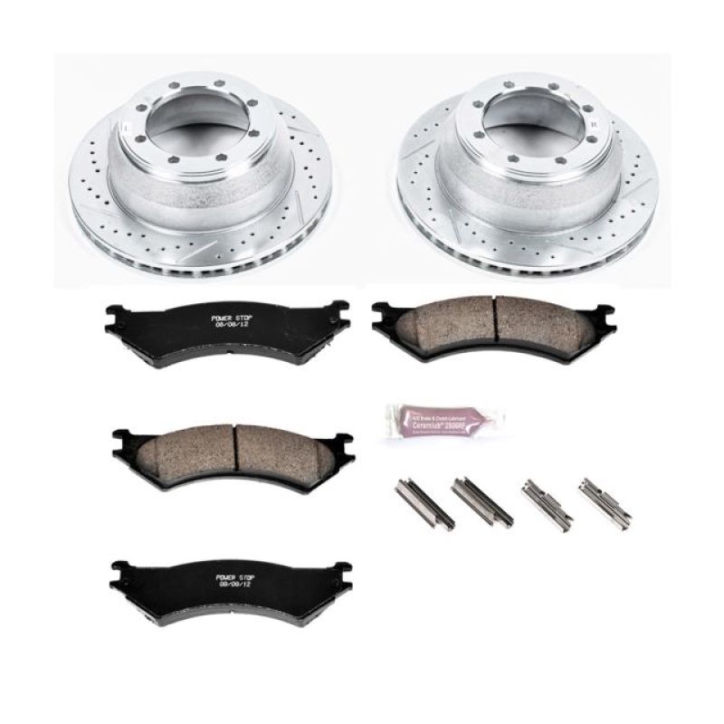 Power Stop 03-05 Ford E-350 Club Wagon Rear Z23 Evolution Sport Brake Kit - K5204