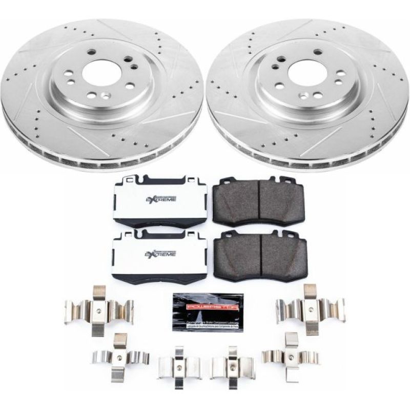 Power Stop 00-03 Mercedes-Benz ML55 AMG Front Z26 Street Warrior Brake Kit - K5236-26
