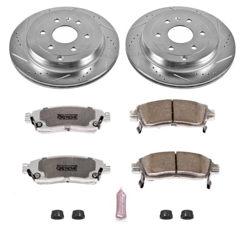 Power Stop 08-17 Buick Enclave Rear Z26 Street Warrior Brake Kit - K5262-26