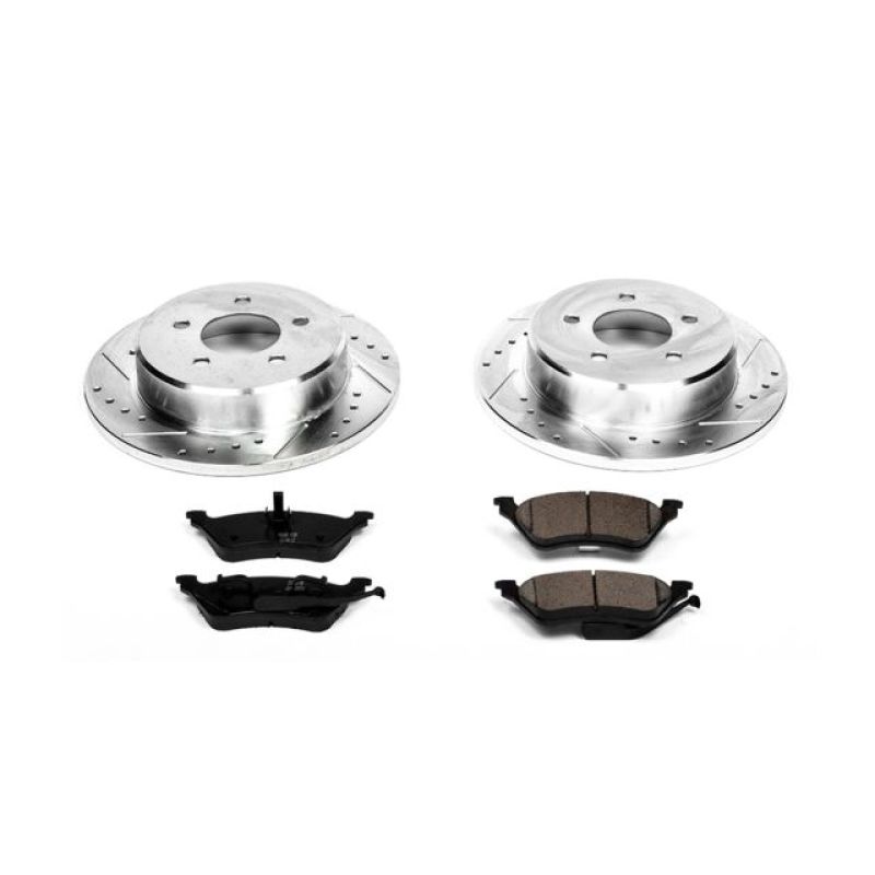 Power Stop 01-07 Chrysler Town & Country Rear Z23 Evolution Sport Brake Kit - K5248