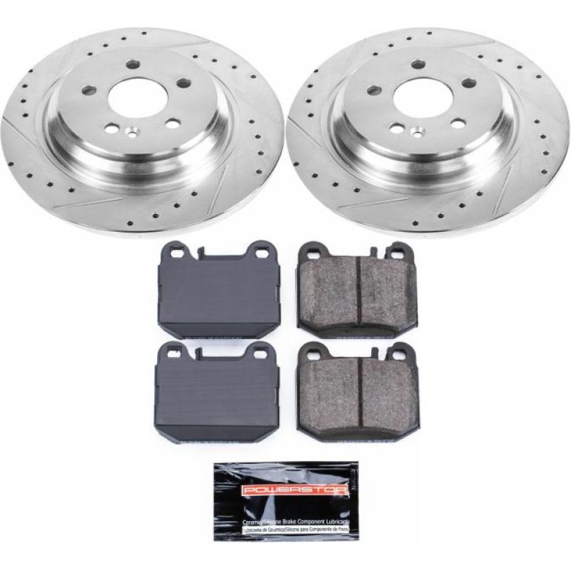 Power Stop 00-01 Mercedes-Benz ML430 Rear Z23 Evolution Sport Brake Kit - K5261