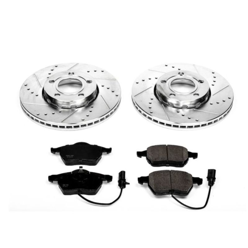 Power Stop 99-04 Audi A4 Front Z23 Evolution Sport Brake Kit - K528