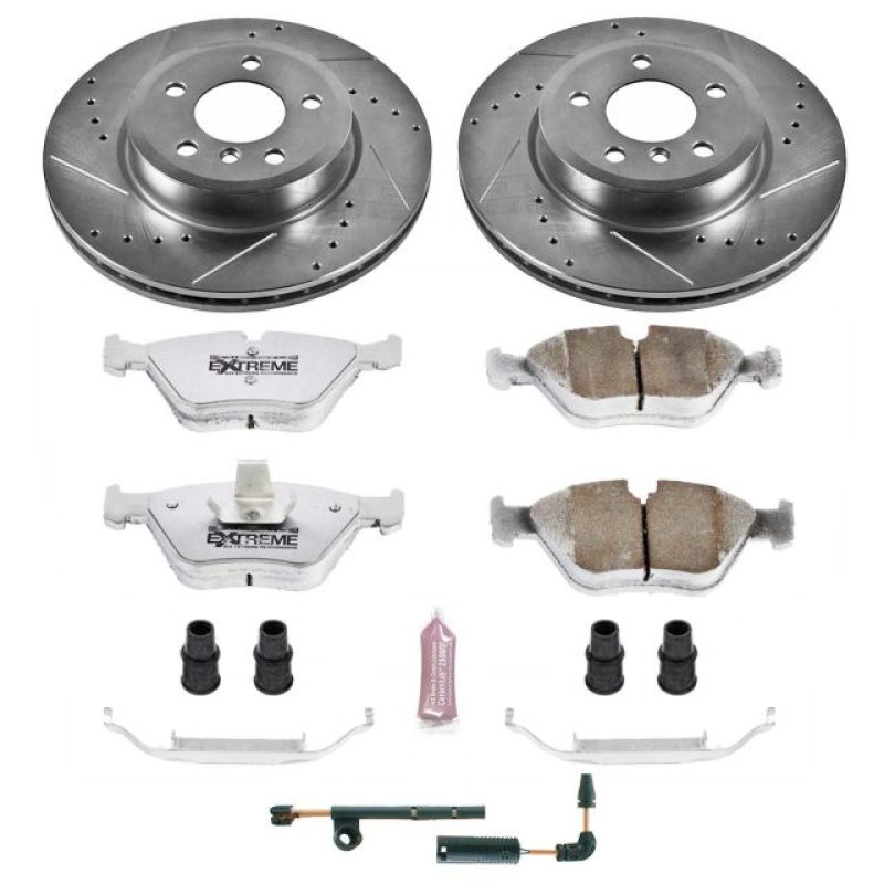 Power Stop 04-10 BMW X3 Front Z26 Street Warrior Brake Kit - K5298-26