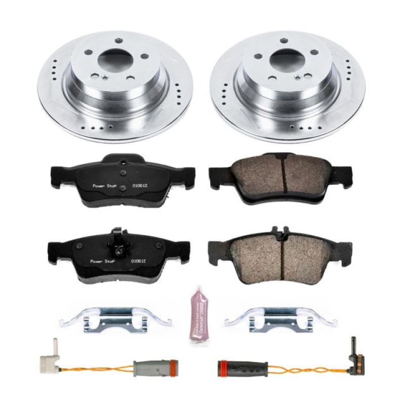 Power Stop 2006 Mercedes-Benz E350 Rear Z23 Evolution Sport Brake Kit - K5321