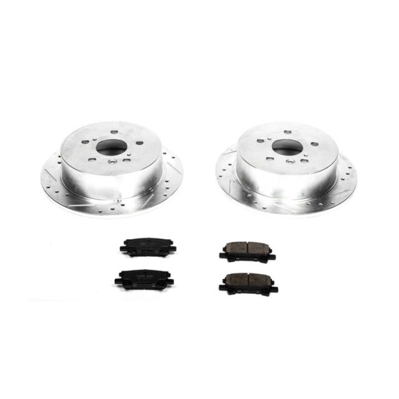 Power Stop 04-06 Lexus RX330 Rear Z23 Evolution Sport Brake Kit - K5333