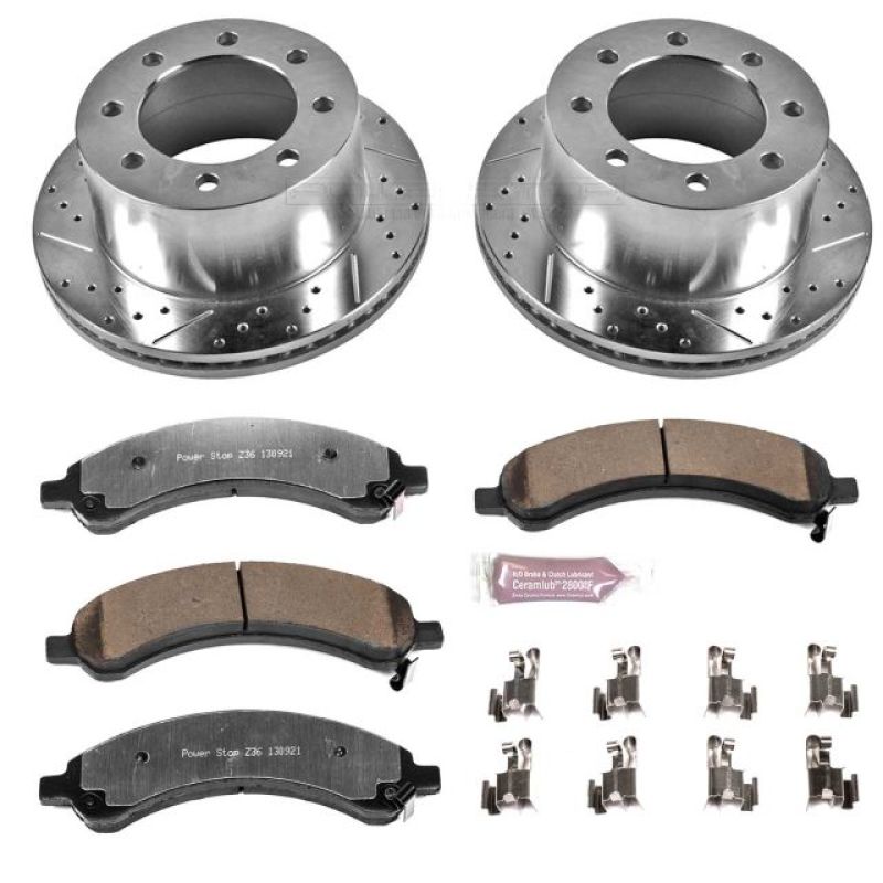 Power Stop 03-08 Chevrolet Express 3500 Rear Z36 Truck & Tow Brake Kit - K5328-36