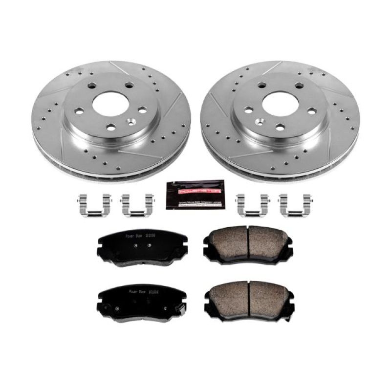 Power Stop 11-16 Buick LaCrosse Front Z23 Evolution Sport Brake Kit - K5522