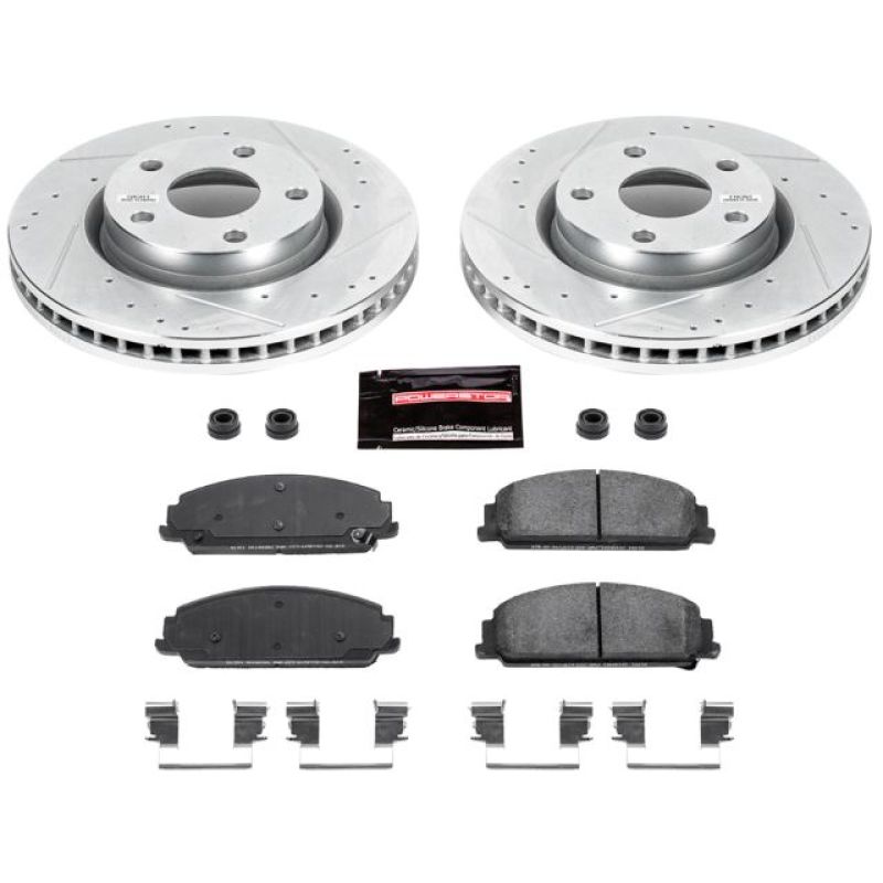 Power Stop 08-09 Pontiac G8 Front Z23 Evolution Sport Brake Kit - K5526