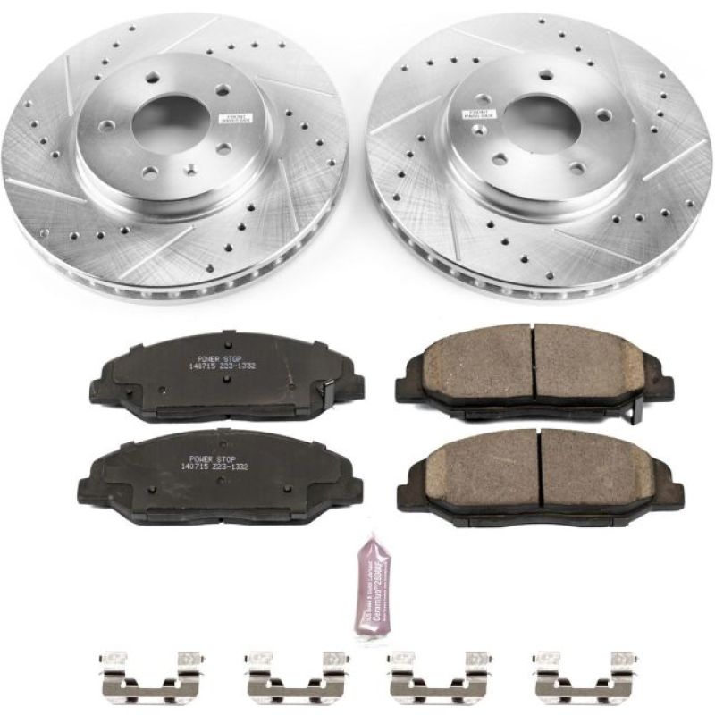 Power Stop 09-11 Cadillac STS Front Z23 Evolution Sport Brake Kit - K5538
