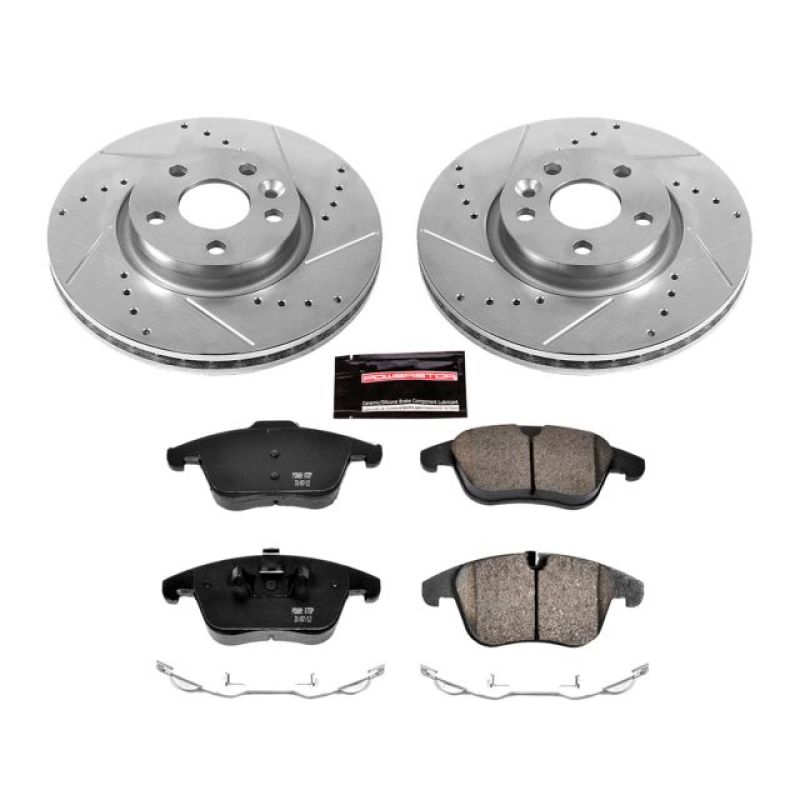 Power Stop 11-14 Volvo S60 Front Z23 Evolution Sport Brake Kit - K5608
