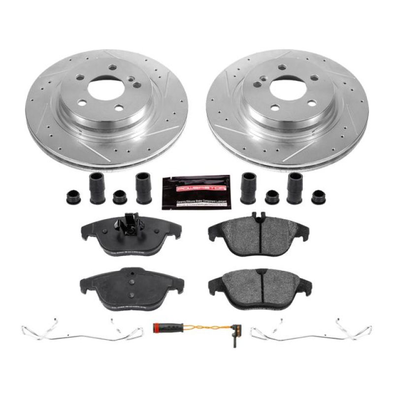 Power Stop 12-15 Mercedes-Benz C250 Rear Z23 Evolution Sport Brake Kit - K5626