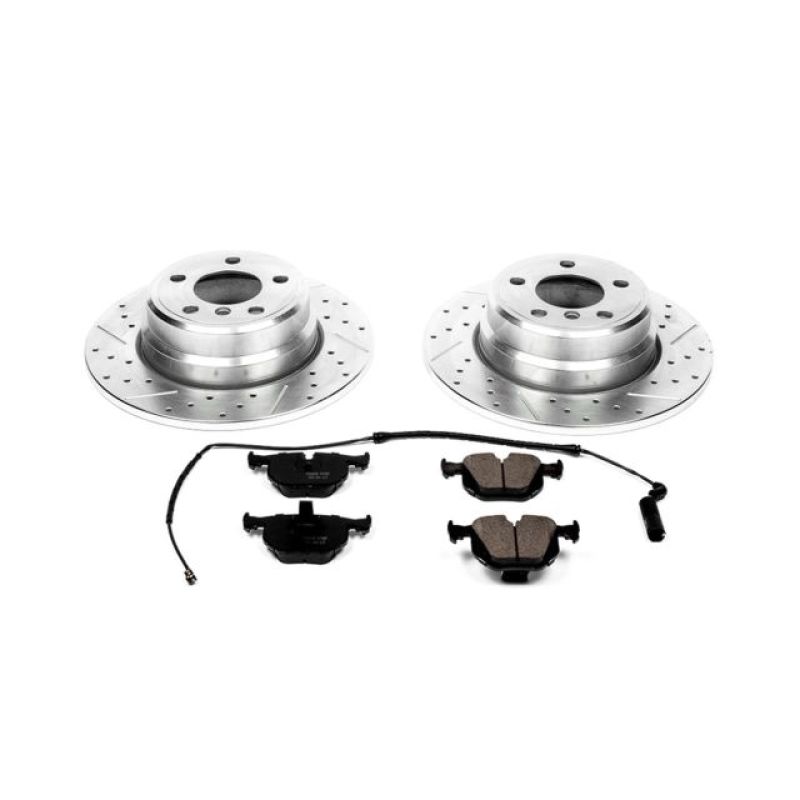 Power Stop 00-06 BMW X5 Rear Z23 Evolution Sport Brake Kit - K5720