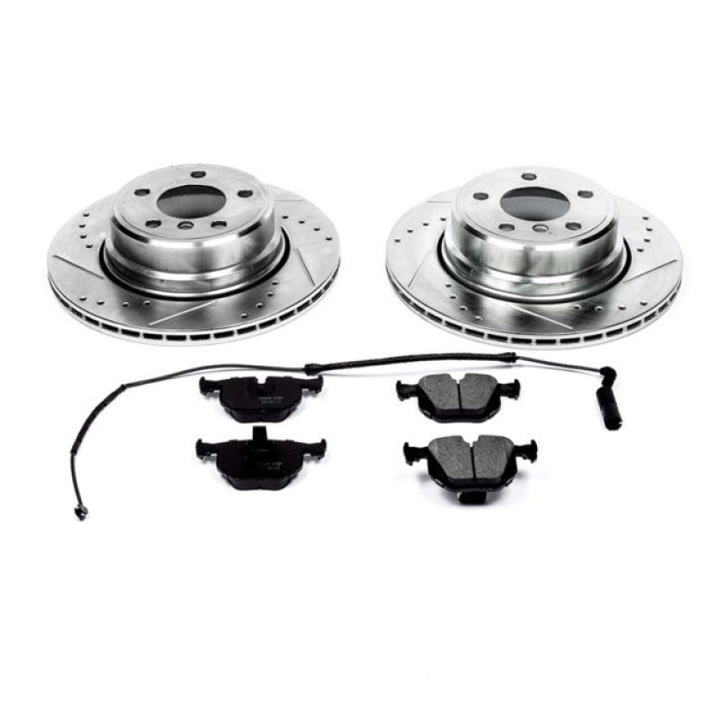 Power Stop 02-06 BMW X5 Rear Z23 Evolution Sport Brake Kit - K5734