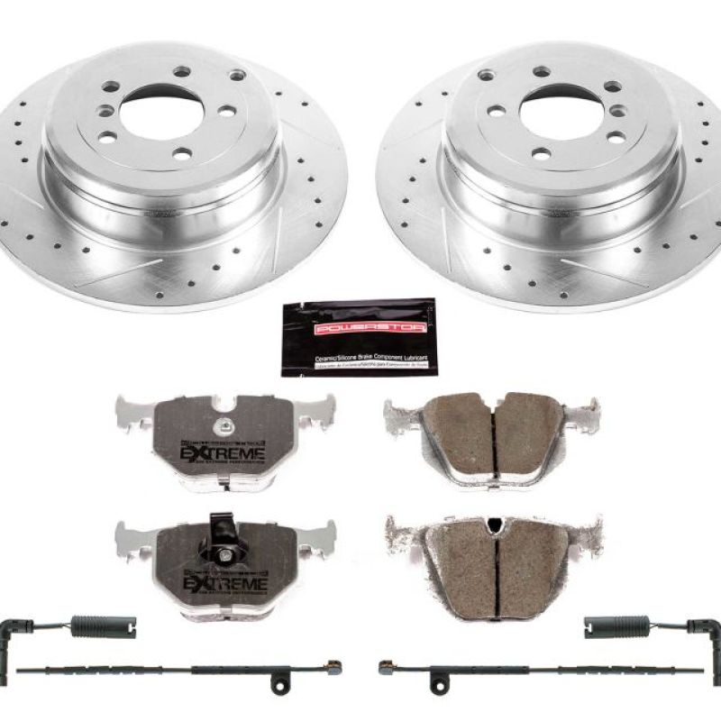 Power Stop 03-05 Land Rover Range Rover Rear Z26 Street Warrior Brake Kit - K5742-26