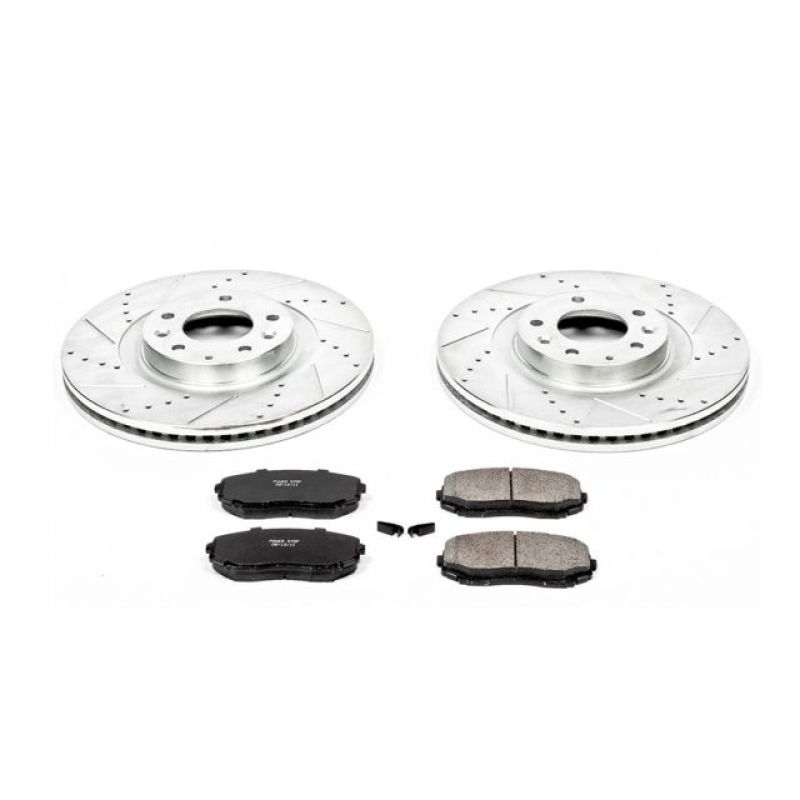 Power Stop 07-15 Mazda CX-9 Front Z23 Evolution Sport Brake Kit - K5878