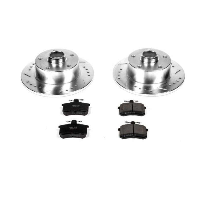 Power Stop 96-97 Audi A4 Rear Z23 Evolution Sport Brake Kit - K588