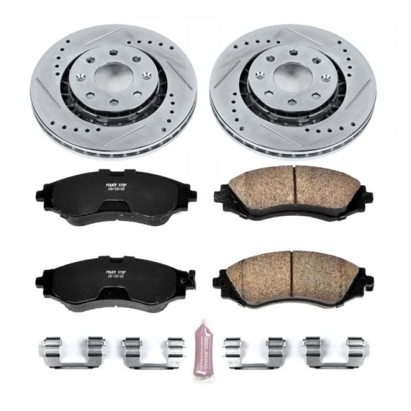 Power Stop 04-11 Chevrolet Aveo Front Z23 Evolution Sport Brake Kit - K5893