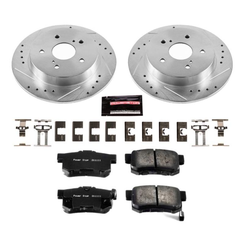 Power Stop 07-13 Suzuki SX4 Rear Z23 Evolution Sport Brake Kit - K5889