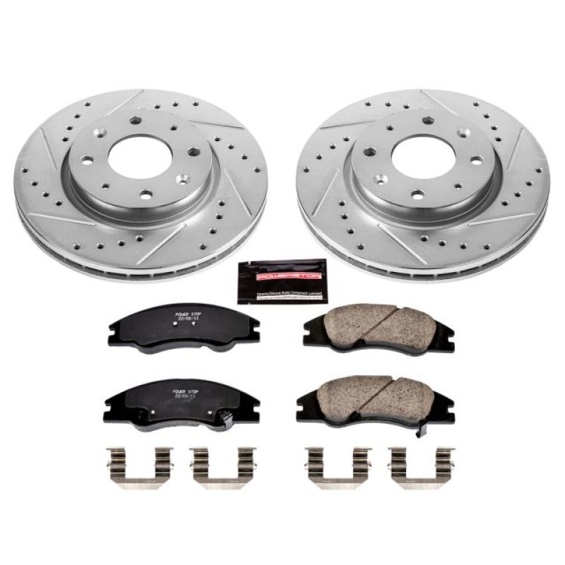 Power Stop 04-09 Kia Spectra Front Z23 Evolution Sport Brake Kit - K5903