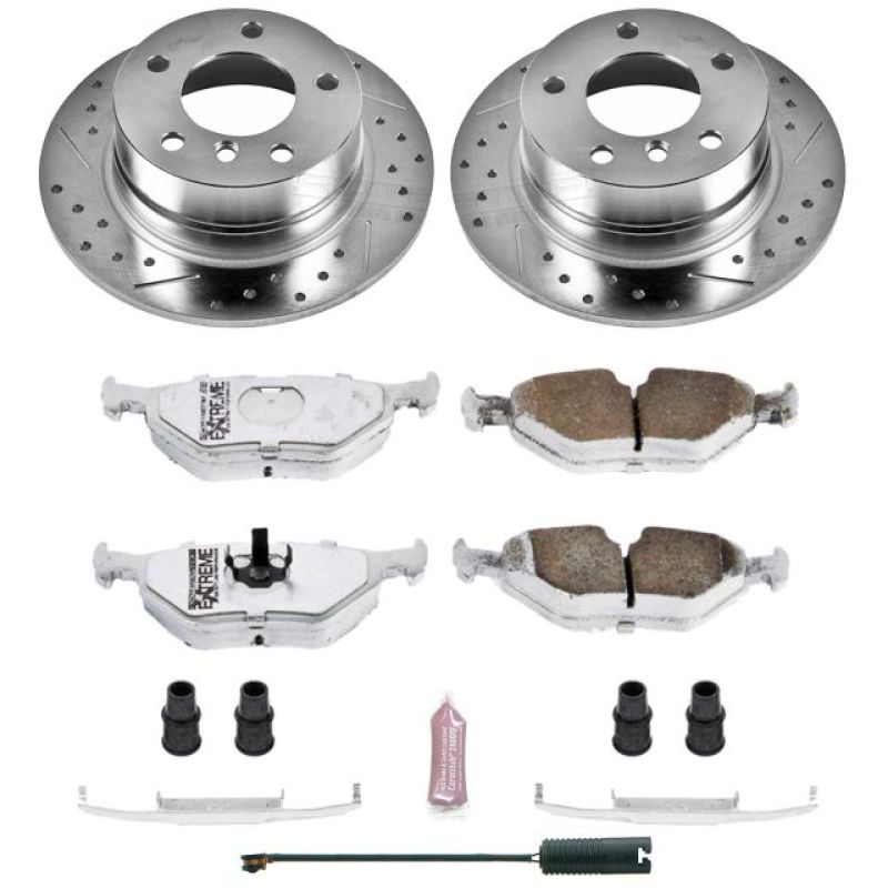 Power Stop 95-99 BMW 318ti Rear Z26 Street Warrior Brake Kit - K593-26