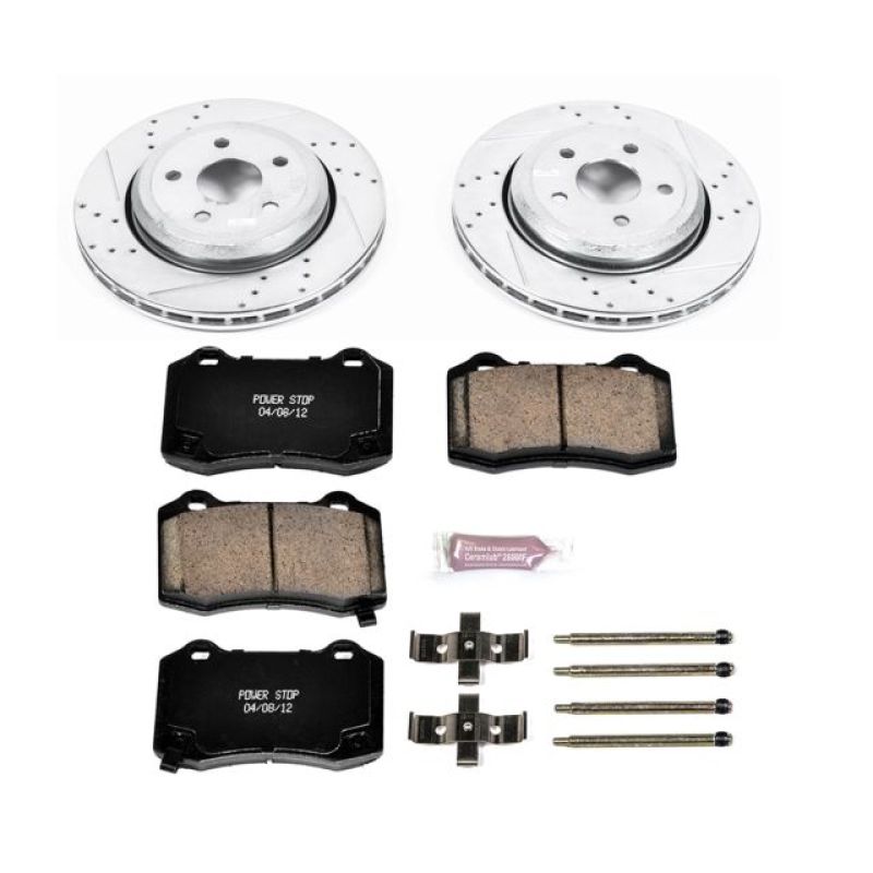 Power Stop 18-19 Dodge Durango Rear Z23 Evolution Sport Brake Kit - K5956