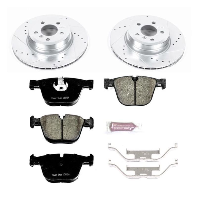 Power Stop 07-15 BMW X5 Rear Z23 Evolution Sport Brake Kit - K5985