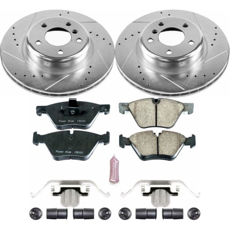 Power Stop 11-16 BMW 528i Front Z23 Evolution Sport Brake Kit - K6032