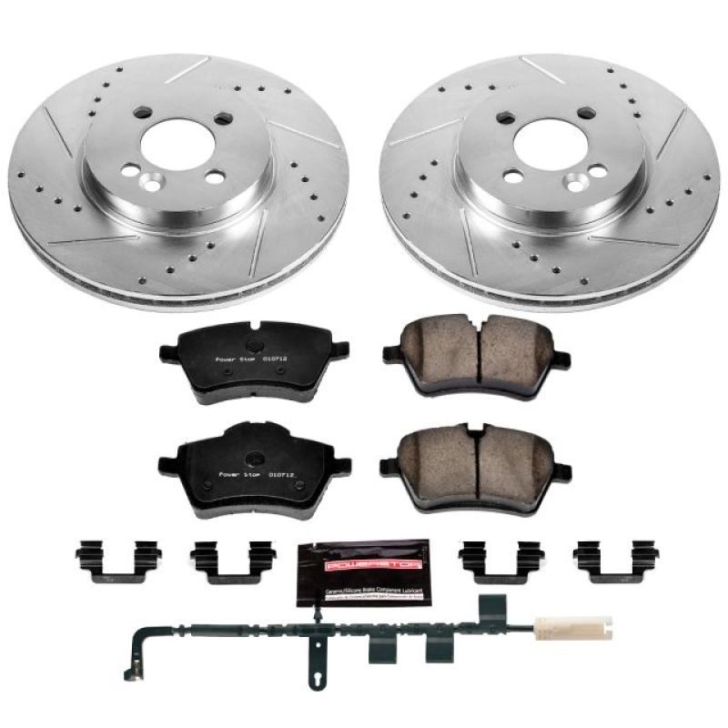 Power Stop 07-10 Mini Cooper Front Z23 Evolution Sport Brake Kit - K6068