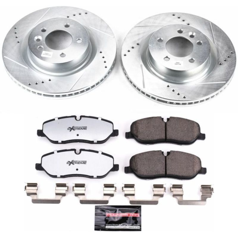 Power Stop 06-09 Land Rover Range Rover Sport Front Z36 Truck & Tow Brake Kit - K6047-36