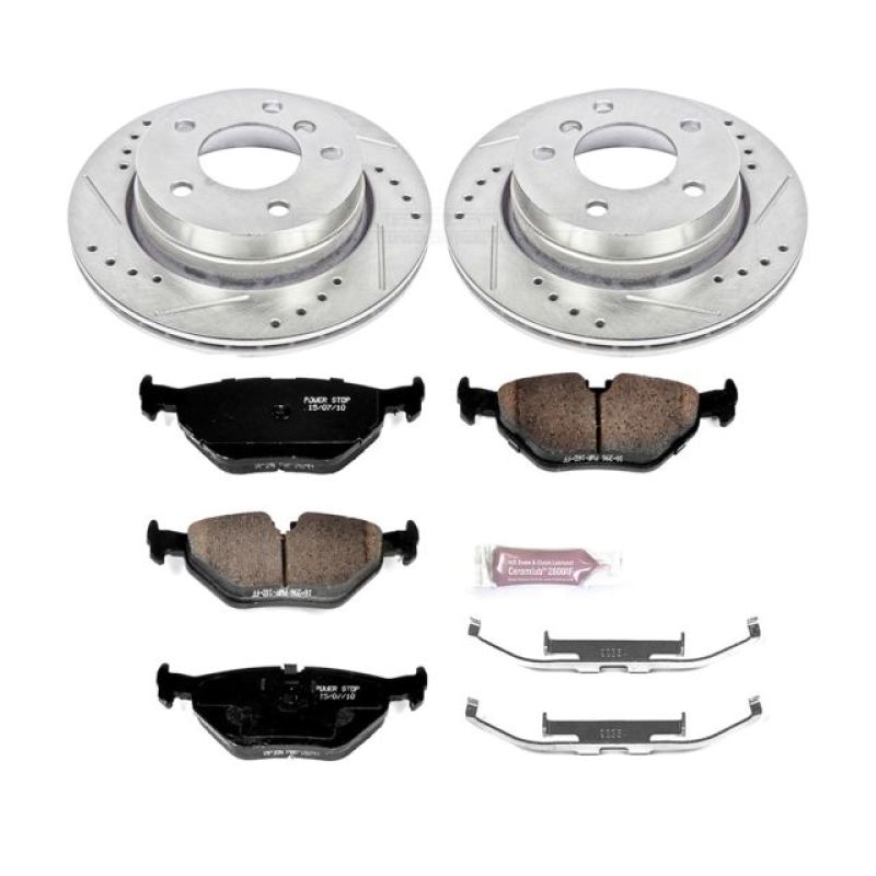 Power Stop 2000 BMW 323Ci Rear Z23 Evolution Sport Brake Kit - K613