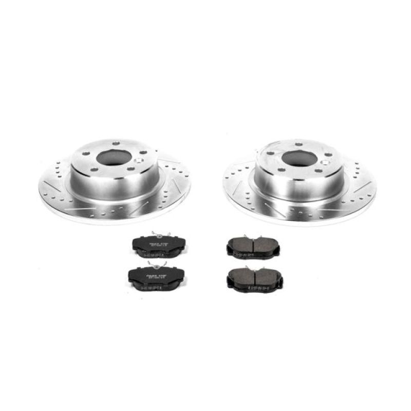 Power Stop 99-04 Land Rover Discovery Rear Z23 Evolution Sport Brake Kit - K6152