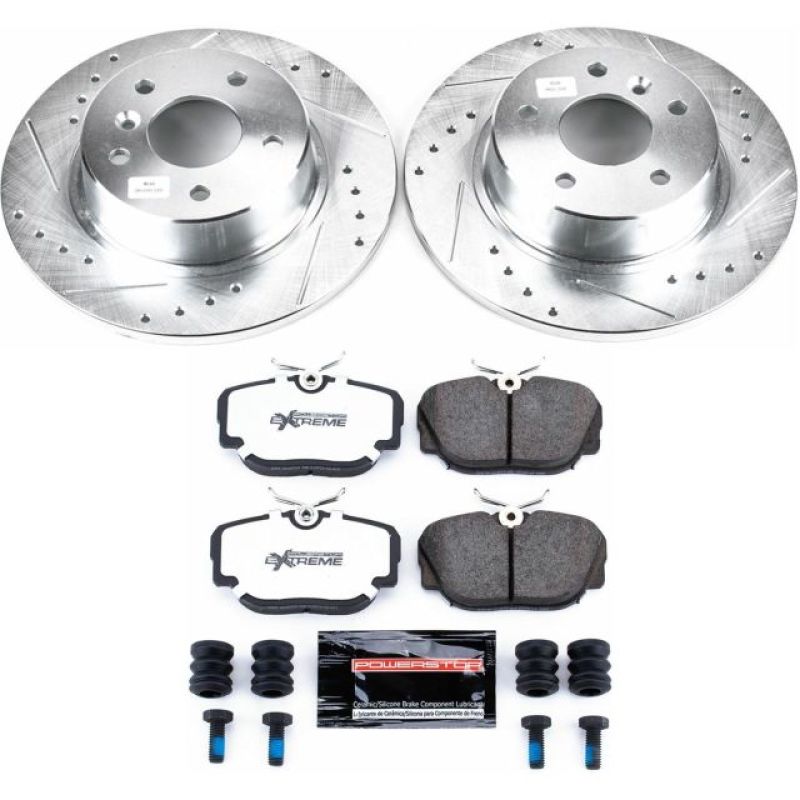 Power Stop 99-04 Land Rover Discovery Rear Z36 Truck & Tow Brake Kit - K6152-36