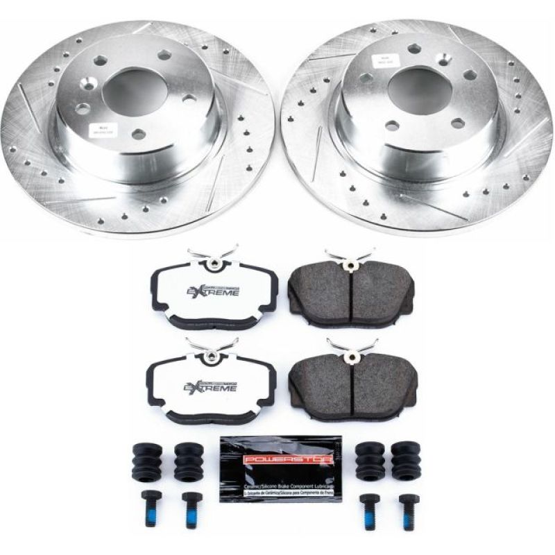 Power Stop 99-04 Land Rover Discovery Rear Z26 Street Warrior Brake Kit - K6152-26