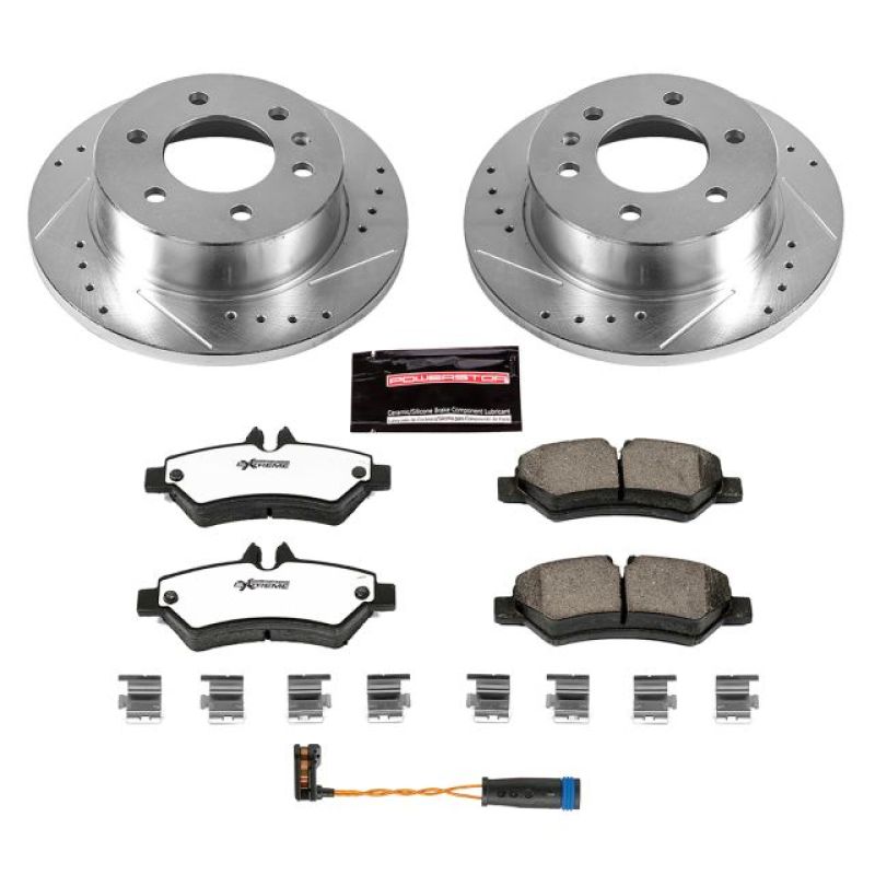 Power Stop 07-09 Dodge Sprinter 3500 Rear Z36 Truck & Tow Brake Kit - K6198-36