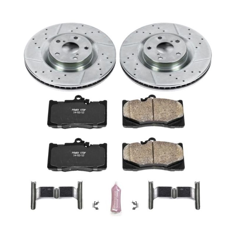 Power Stop 16-17 Lexus GS200t Front Z23 Evolution Sport Brake Kit - K6353