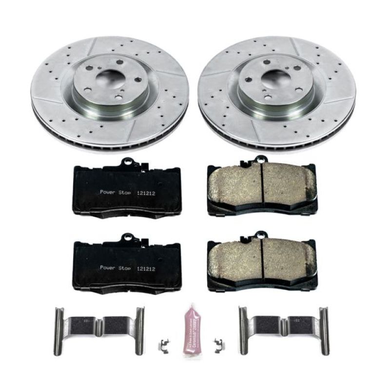 Power Stop 13-19 Lexus GS350 Front Z23 Evolution Sport Brake Kit - K6355