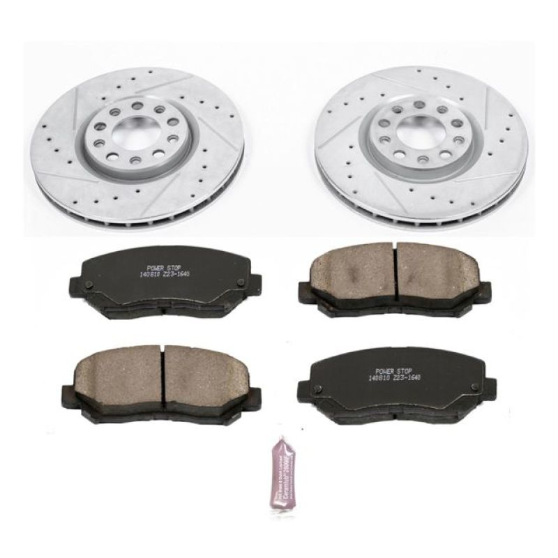 Power Stop 15-17 Chrysler 200 Front Z23 Evolution Sport Brake Kit - K6372