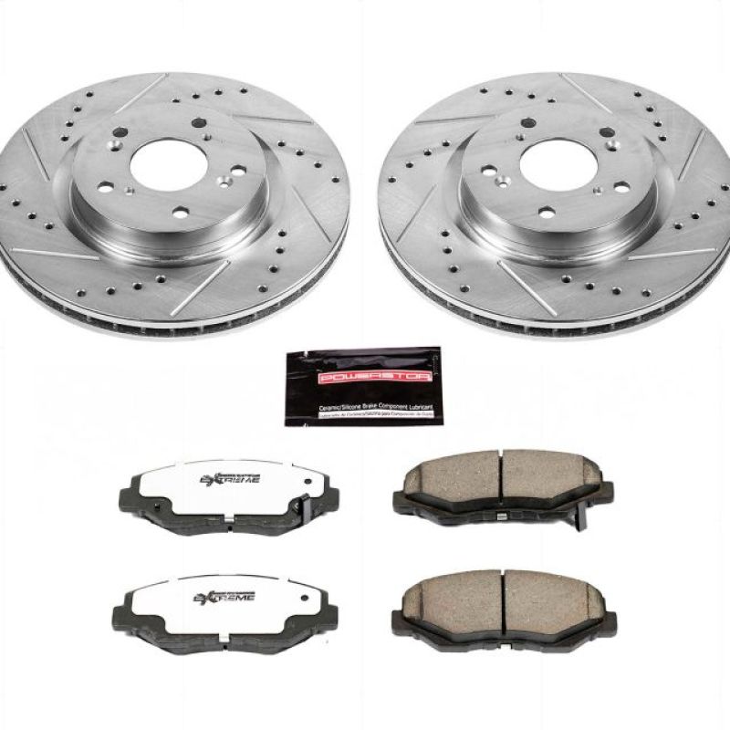 Power Stop 12-16 Honda CR-V Front Z26 Street Warrior Brake Kit - K6488-26