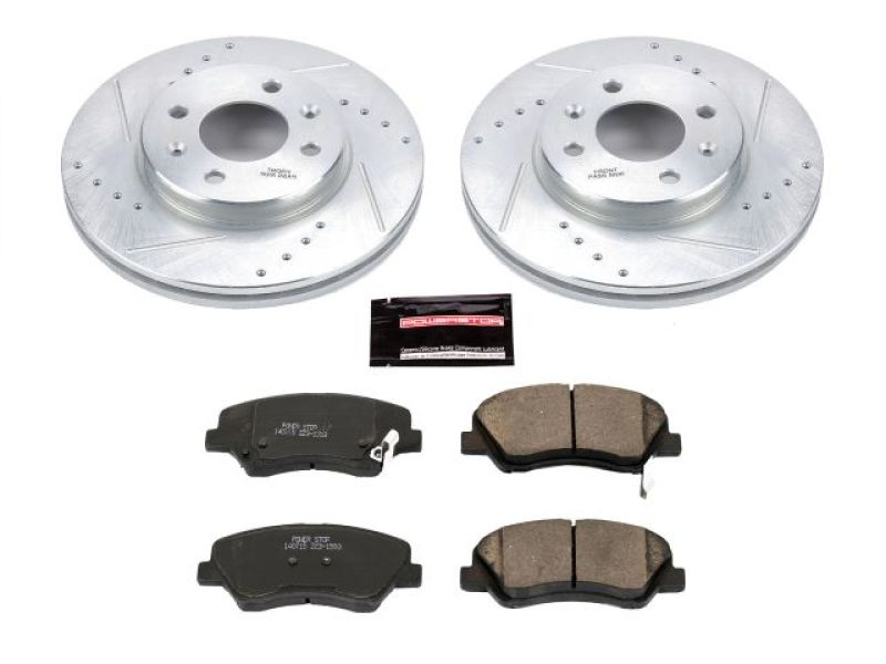 Power Stop 12-18 Hyundai Accent Front Z23 Evolution Sport Brake Kit - K6508